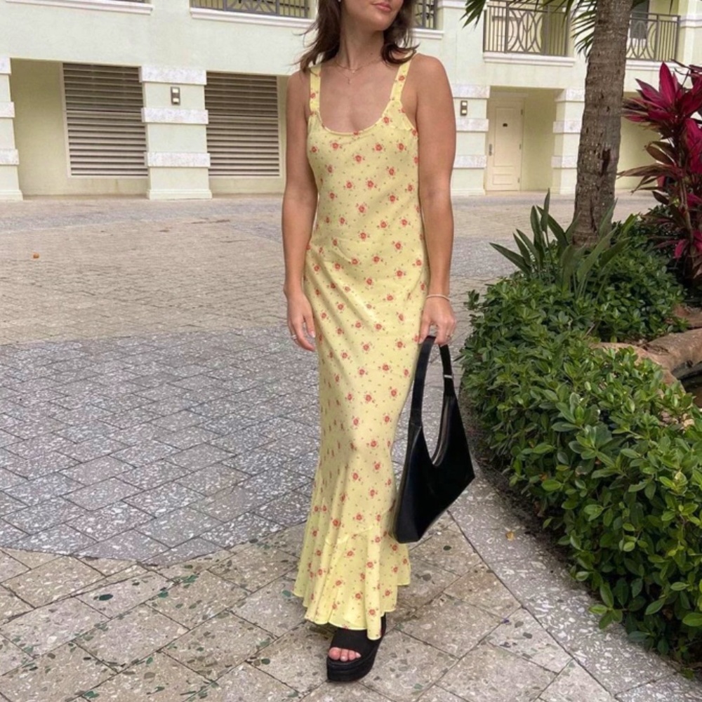 NWOT Summer Floral Maxi